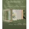 Afuly Photo Frame, Stylish, 6-piece Picture Frame, Antique Green, Gold,