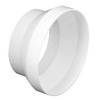 5" to 4" Inch Eccentric Reducer/Increaser for Duct Connecting. Connect Straight Duct with Flex Duct, Duct Fan or Dryer Vent Connector. HVAC, Heating, Cooling, Kitchen and Bathroom Applications.