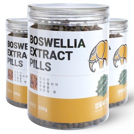 Boswellia Pills Boswellic Acid Frankincense Myrrh Boswellia Pills 300g, 3 Pieces / 보스웰리아환 보스웰릭산 유향 몰약 보스웰리아 환 300g, 3개