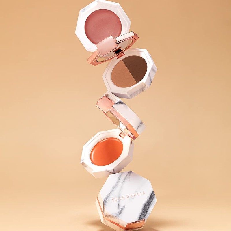 [DEAR DAHLIA] [PARADAIS DUAL PALETTE (STRAWBERRY CRUSH)] Eye Shadow Blush