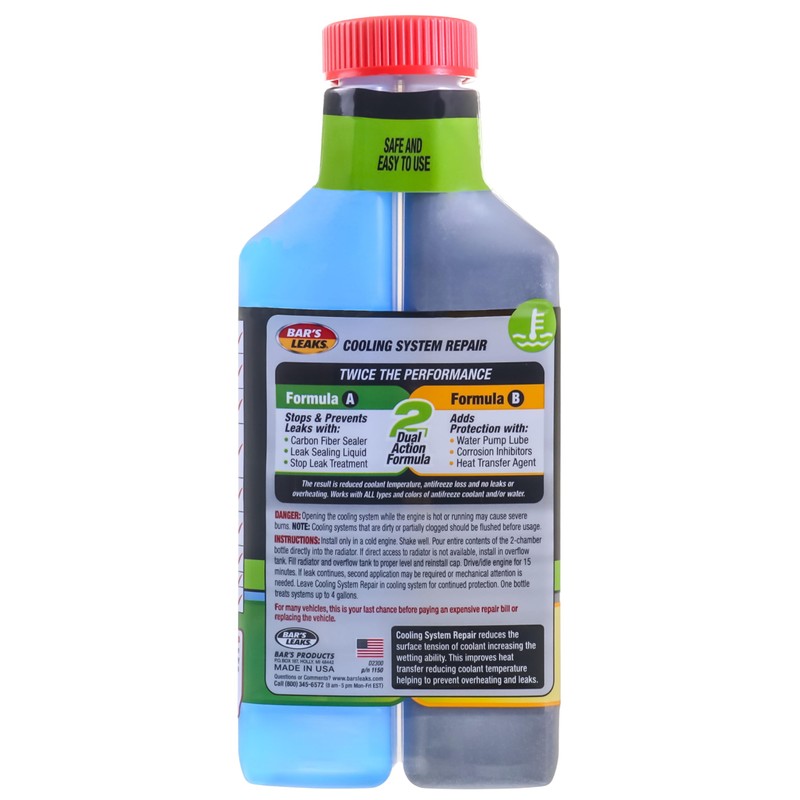 Bar's Leaks High Mileage Cooling System Repair, Grey