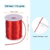 HARFINGTON Satin Nylon Cord String 2mm 330 Feet Silky Smooth