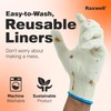 Raxwell BBQ Gloves - 6 Heat Resistant Cotton Liners +