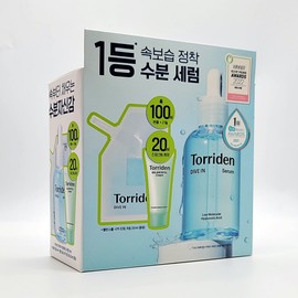 Torridon Toriden Dive-in Serum 50ml + 50ml (refill) + Balanceful Cica Calming Cream 20ml / 토리든 다이브인 세럼 50ml + 50ml(리필) + 밸런스풀 시카 진정 크림 20ml