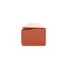 Megan 2451-07 Metal Glasses Case, Hard, Stylish, Square, Slim, Lightweight,