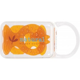 Natural Rubber Soother - Teether Fish X 2