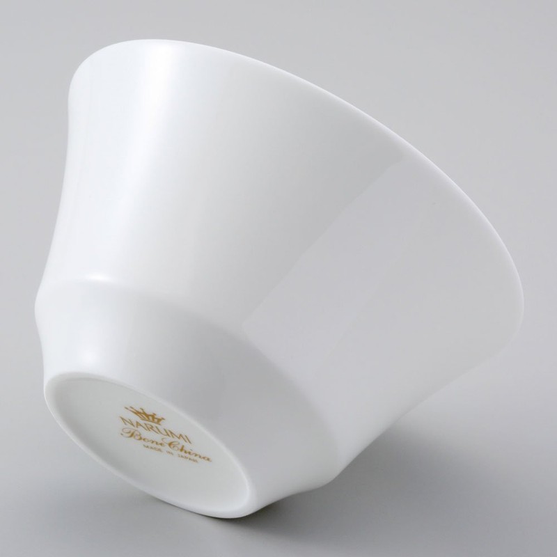 NARUMI (ナルミ) Cup and Saucer Pro Style White 210cc Soup
