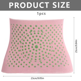 YAPKOLV Back Warmer Waist Warmer Kidney Warmer Thermal Kidney Belt Belly Bands Protector Belt Abdominal Warmer Heat Belt Body Warmer Heat Protection for Women Men Children (Pink)