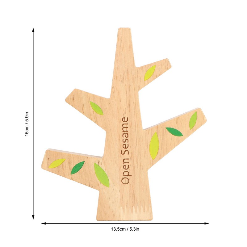 Wooden Animals Stacking Toy Colorful Improve Coordination Blocks Balancing Tree