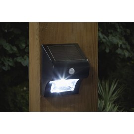 Classy Caps SL133 Solar Motion Sensor Deck & Wall Light