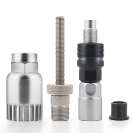 Fengzio Bicycle Crank Puller and Bottom Bracket Remover Bottom Bracket Tool Set 24mm 20 Teeth Non-Slip Bottom Bracket Wrench Bottom Bracket Puller for Shimano/VP/FSA/LP