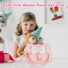 URSKYTOUS Toddler Purse Gifts for Girl Kids Little Initial Mouse