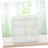 KOMBIUDA 6grids Drawer Organizer Acrylic Storage Compartments for Easy Access