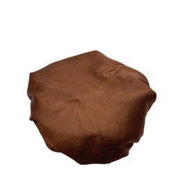 FELEFI Wide Band (Brown) Silky Satin Night Sleep Cap Hair Bonnet