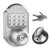 Elemake Keyless Mechanical Stainless Steel 304 Door Lock Digital Code