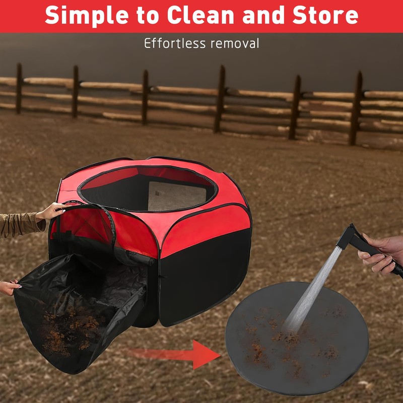 Chicken Box for Chick Starter Kit,Portable Brooder Pen/Chicken Playpen Supplies