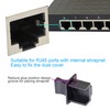Ethernet Hub Port RJ45 Anti Dust Cover Cap Protector By