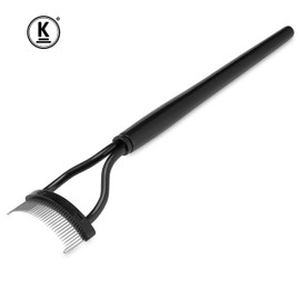 K-Pro Eyelash Comb - Eyelash Brush, Eyelash Care Comb with Stainless Steel Teeth
