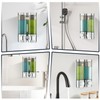 Pollock Wall Mounted Soap Dispenser, 300ml x 2 Shampoo and