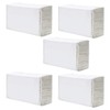 White 1-Ply Z Fold Tissue Paper Hand Towels Premium Interfold
