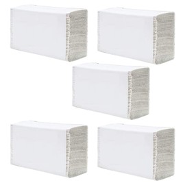 White 1-Ply Z Fold Tissue Paper Hand Towels Premium Interfold Disposable Multi Fold (21cm x 20cm) Soft Strong Absorbent Paper Dispenser Friendly (750 Sheets)