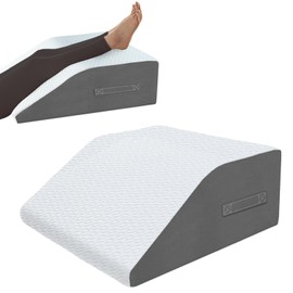 COLDHUNTER 8" Leg Elevation Pillows Memory Foam Leg Support Bed Wedge Pillow Leg Elevated for Sleeping, Leg Pillows Good for Back& Knee& Hip& Ankles