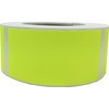 Large Fluorescent Yellow Labels 2 x 4 Inch 500 Total