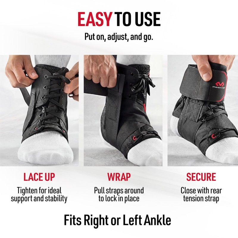 McDavid Ankle Brace Ultralight for Sprained Ankle, Figure 8 Ankle