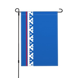 Flag of Yamal-Nenets Autonomous District Garden Flags 12x18 Inch Double Sided Garden Flag Home Lawn Patio Decorative Flags Holiday Seasonal Outdoor Welcome Flag