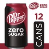 Dr Pepper DR PEPPER ZERO SUGAR - 12 OZ, 12