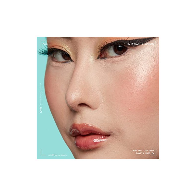 NYX Professional Makeup, Fat Oil Lip Drip Gloss Brillo labial