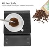 6002 3kg Digital Kitchen Scale with Timing Touch Screen Electronic