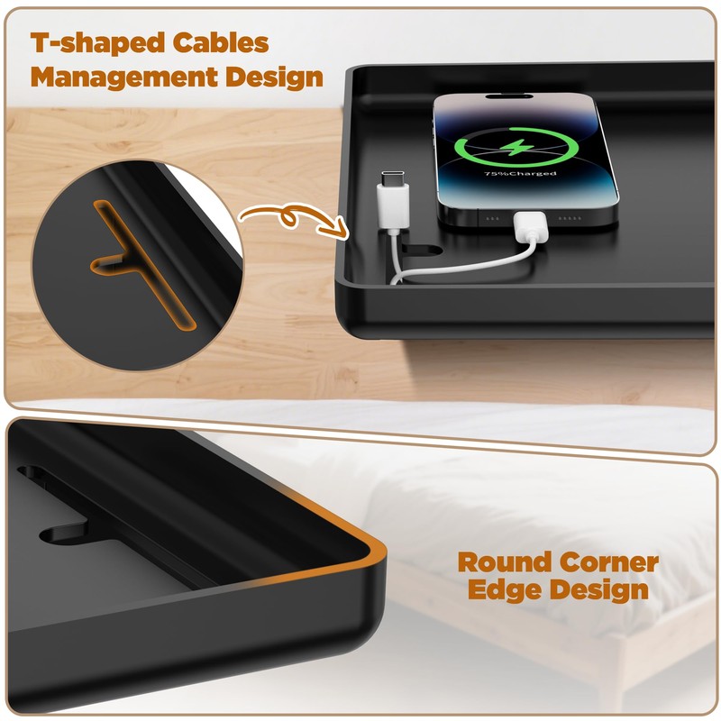 Bedside Shelf for Bunk Bed & Top Bunk