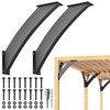 Uphode Q235-Steel Integrated Arc 2''x4''(Actual Tube Dia: 1.5''x 3.2'') 45