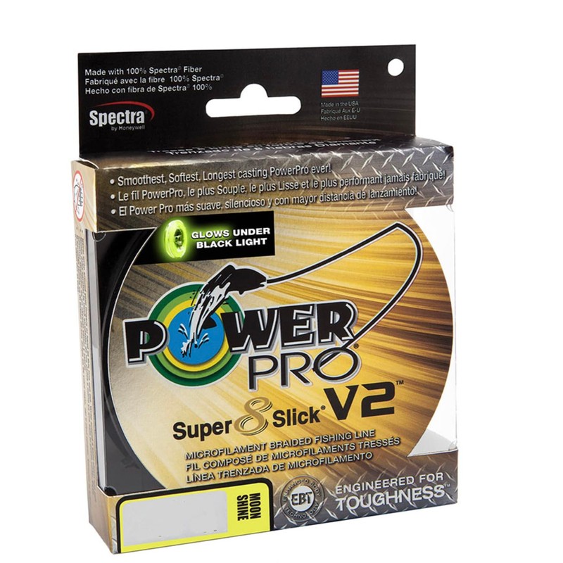 POWER PRO SSV2 50 LB X 1500 YD Moon Shine