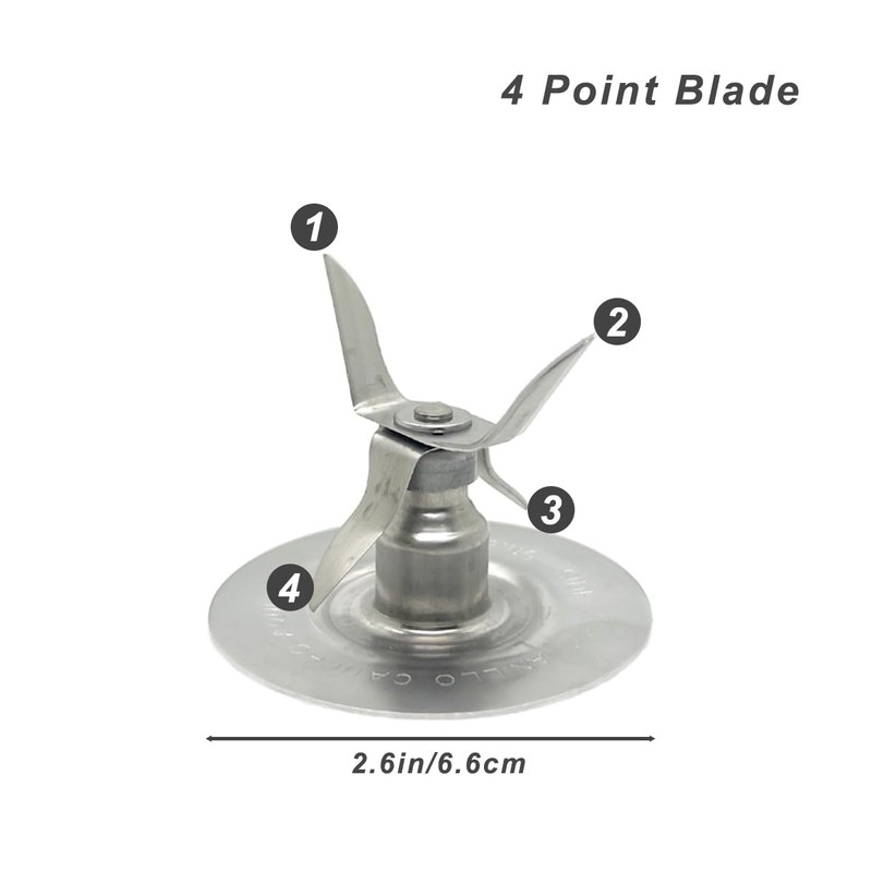 for Oster Blender Replacement Parts Blender Ice Blade with Four