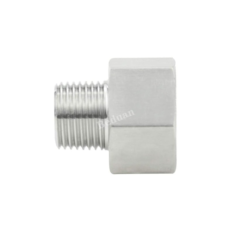 Beduan Stainless Steel Thread Adapter M20x1.5 Female to NPT 1/4"