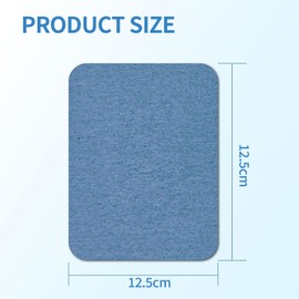 15 Pcs Iron On Patches for Clothing, 12.5cm x 9.5cm Denim Patches for Jeans, Patches Iron-On Repair Kit for Inside Jeans, Iron On Fabric Patches for Clothes, DIY Repair, Hole Repairing, Crafting