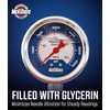 McKillans® High Pressure Washer Gauge - Push-to-Connect 3/8" Automatic Quick