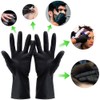 Guantes de tinte para el cabello, guantes de goma reutilizables,