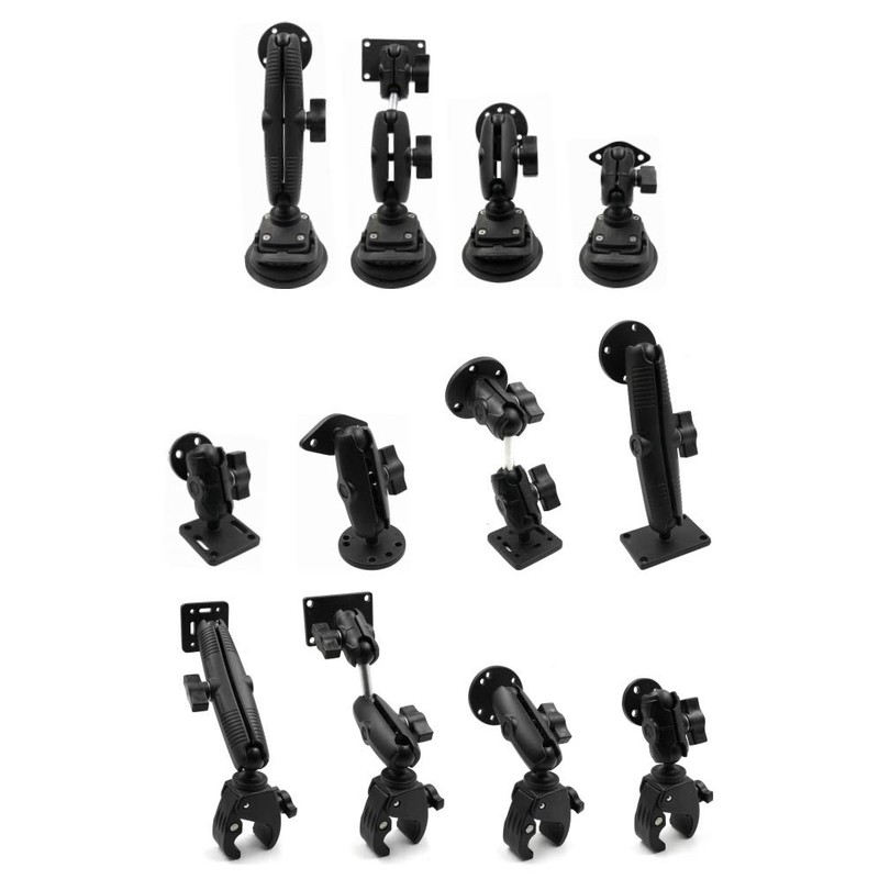 Strg 1'' Ball Mounts Base with AMPS Round Plate, Ball