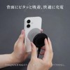 Owtec OWL-MW01-BK Magnetic Wireless Charger with Smartphone Ring, Thickness: Approx.