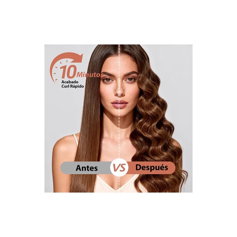 Rizadora Para Cabello Automático Cerámica 25mm 110v-240v