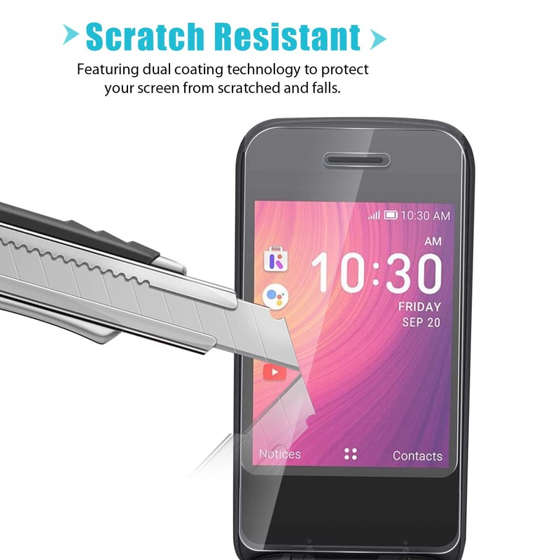 Zeking [4 Pack] Designed for Alcatel Go Flip 4 /