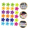 Kisangel 24Pcs Magnetic Flower Stickers for Car Fridge Cute DIY