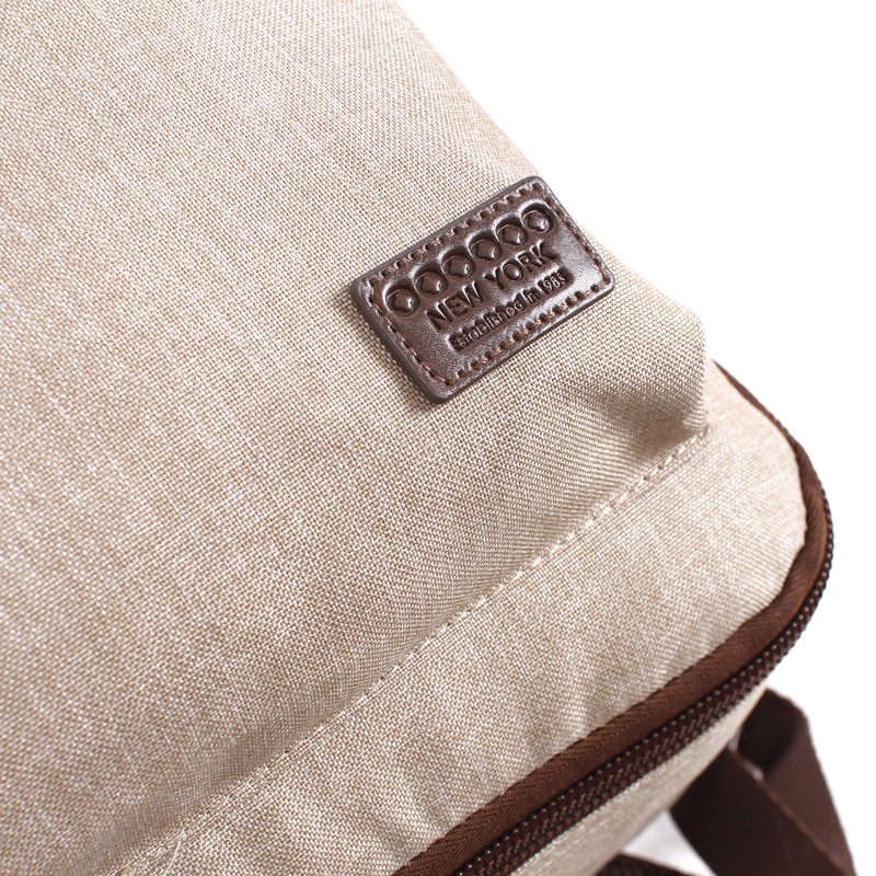 J World New York Station Laptop Backpack, Sand, One Size