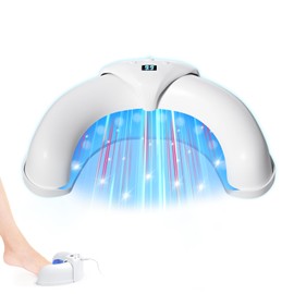 Nail pil laser device, 7 days fast acting, with time display, nail pil laser device, 365 nm infrared light, 405 nm blue nail for fingers and toenails (white)
