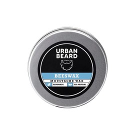 Urban Beard Moustache Wax – Moustache Shaping Moisturizing Wax for Men – Naturally Handcrafted and Sourced in Canada (Beeswax)
