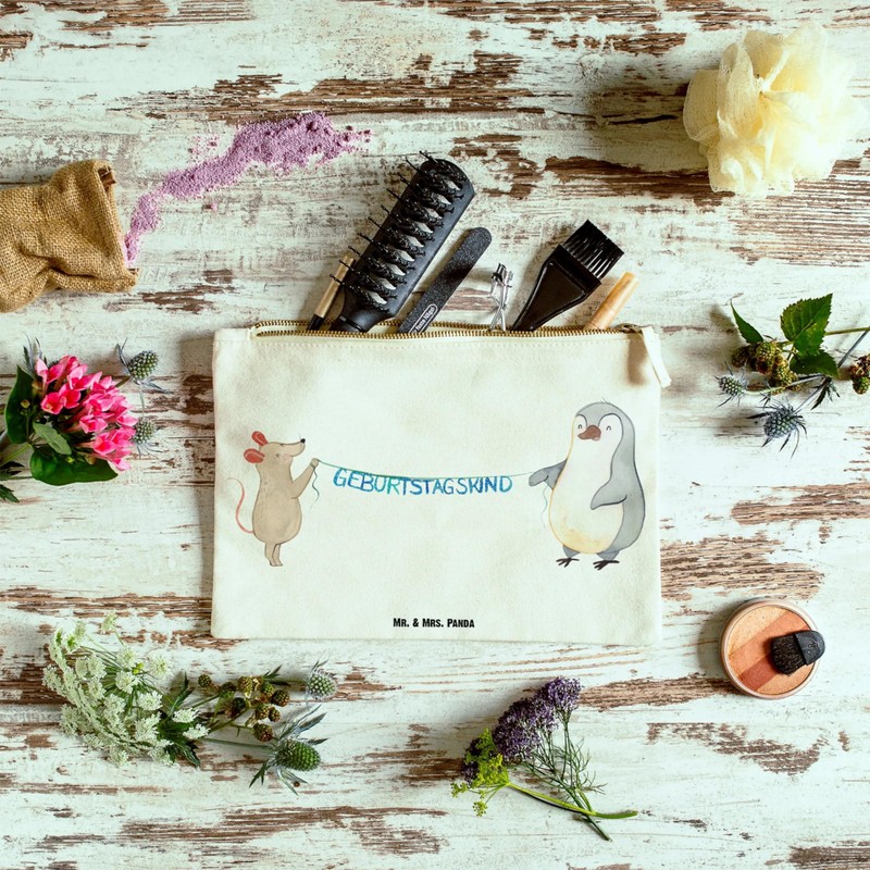 Parent-New Mr. & Mrs. Panda S Makeup Bag Mouse Penguin