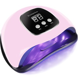 BIGBEAR UV Light for Nails, 48W UV LED Nail Lamp for Gel Polish, Fast Nail Dryer with Automatic Sensor, 3 Timer Setting, Small and Portable, LED Nail Light for Fingernail and Toenail